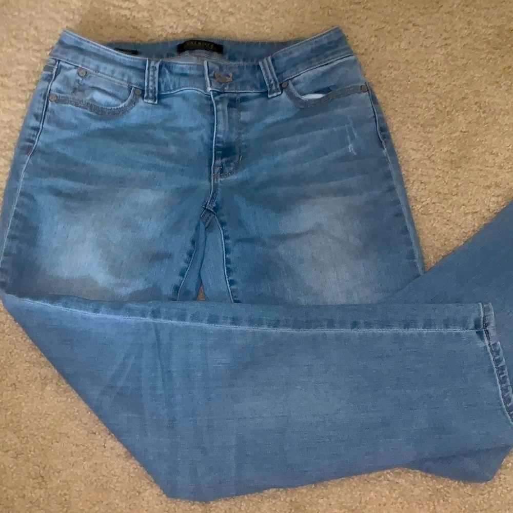 Talbots boyfriend style 2p denim jeans